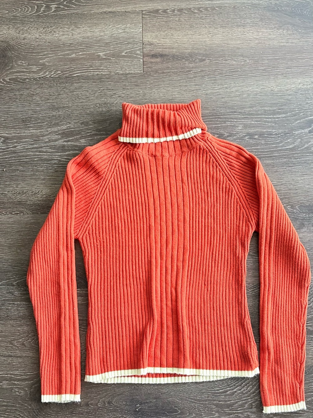 Vintage Orange turtle neck
